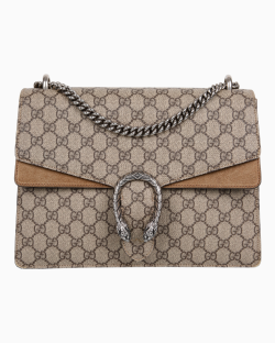 Bolsa Gucci Dionysus Canvas GG Supreme Large Monograma