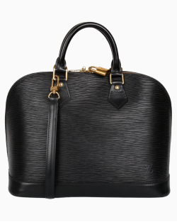 Bolsa Louis Vuitton Alma PM EPI Preta