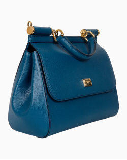 Bolsa Dolce & Gabbana Sicily Média Azul