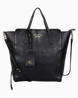 Bolsa Gucci Swing Satchel Preta