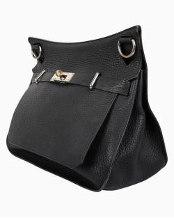 Bolsa Hermès Jypsière 34 Clemence Preta