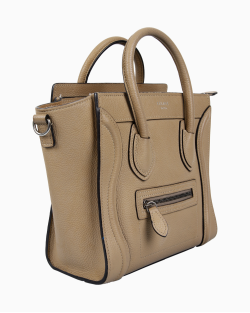 Bolsa Celine Luggage Nano Bege