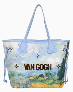 Bolsa Louis Vuitton Neverfull MM Masters Collection Van Gogh Azul