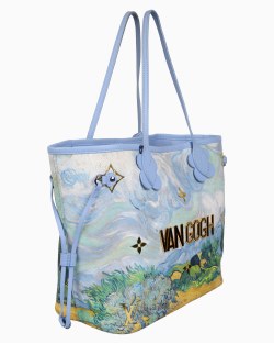 Bolsa Louis Vuitton Neverfull MM Masters Collection Van Gogh Azul