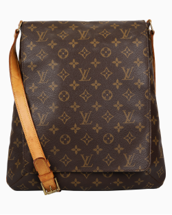 Bolsa Louis Vuitton Mussete Salsa Canvas Monograma