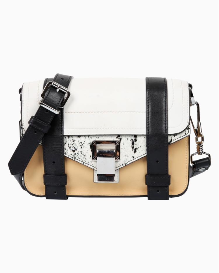 Proenza Schouler ハンドバッグ PS1 TINY Bolsa Proenza Schouler Original Mini PS1 Bege Feminina
