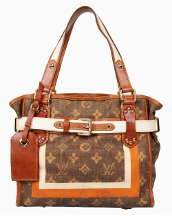 Bolsa Louis Vuitton Tisse Rayures PM Monograma