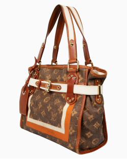 Bolsa Louis Vuitton Tisse Rayures PM Monograma