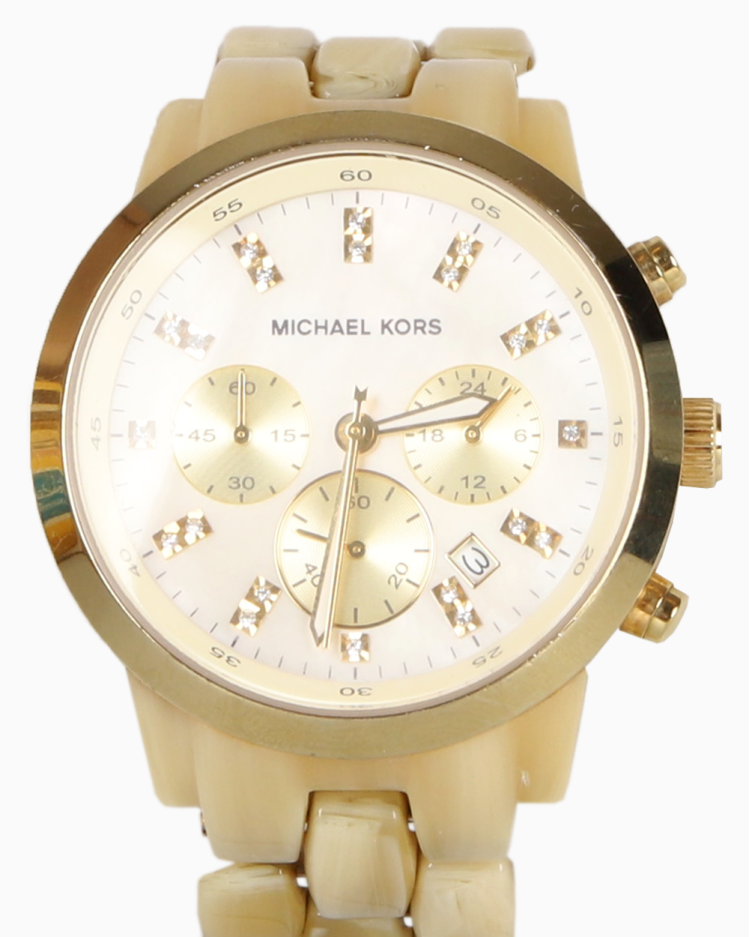 Relógio Michael Kors Original MK-5217 Bege Feminino