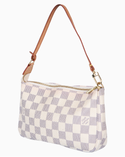 Bolsa Louis Vuitton Pochette Damier Azur