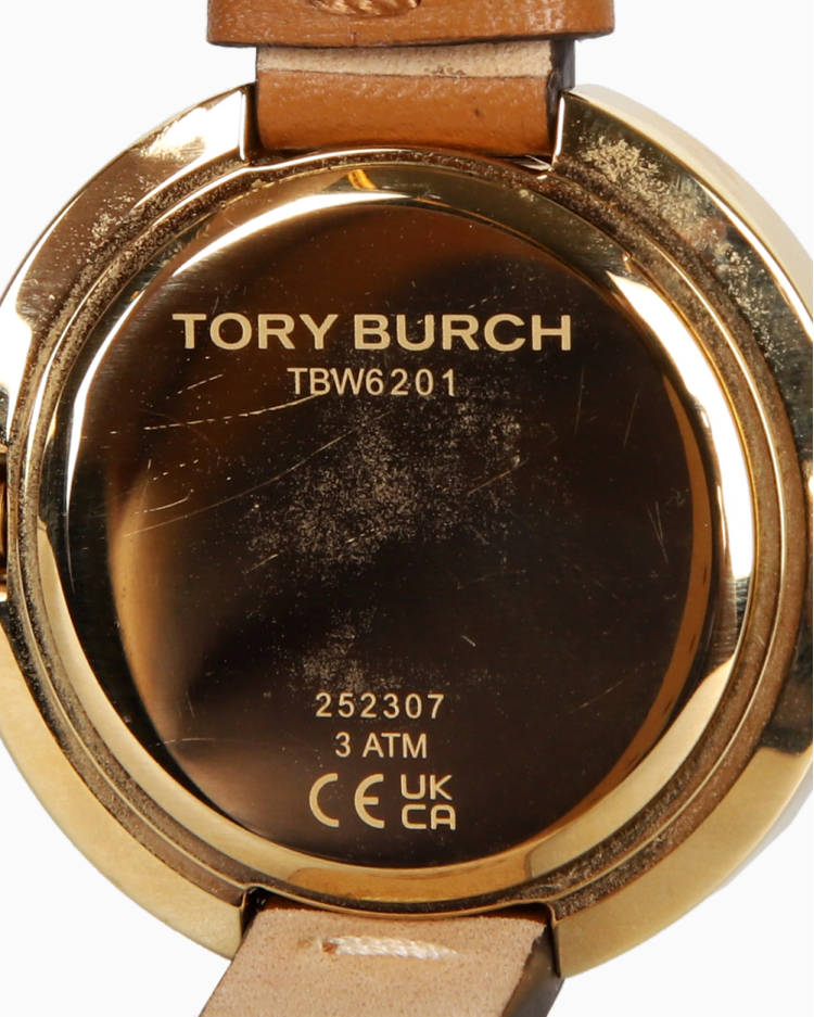 Relógio Tory Burch Original Miller Marrom Feminino