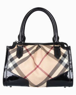 Bolsa Burberry Madison Nova Check Bege