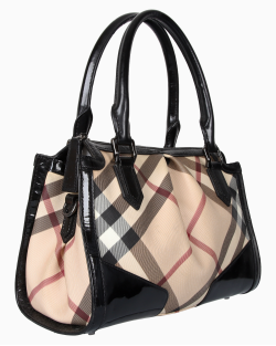 Bolsa Burberry Madison Nova Check Bege