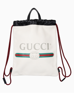 Mochila Gucci Drawstring Off-White