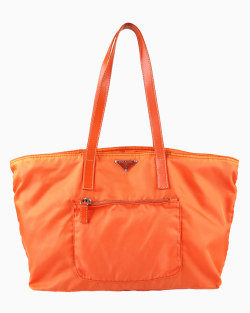 Bolsa Prada Nylon Laranja