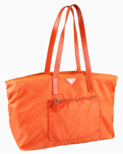 Bolsa Prada Nylon Laranja