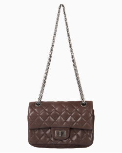 Bolsa Chanel 2.55 Reissue Marrom