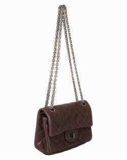 Bolsa Chanel 2.55 Reissue Marrom