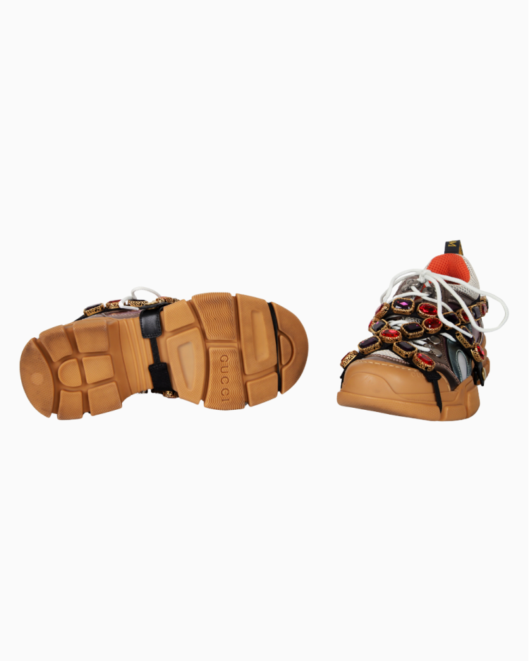 Tênis Gucci X SEGA Original Flashtrek Colorido Feminino