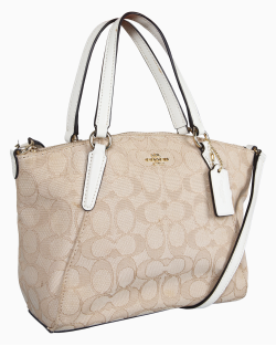 Bolsa Coach Monograma Bege
