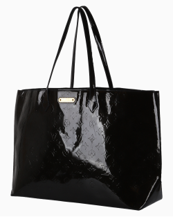 Bolsa Louis Vuitton Wilshire Verniz Monograma Preta