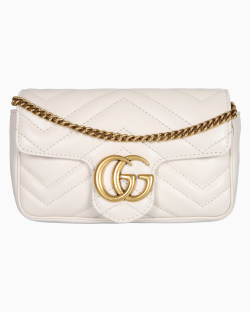 Bolsa Gucci GG Marmont Mini Off-White