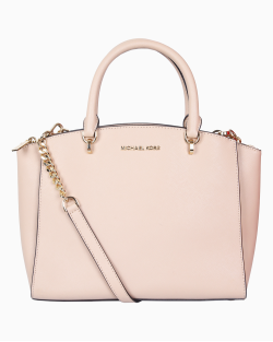 Bolsa Michael Kors Couro Bege