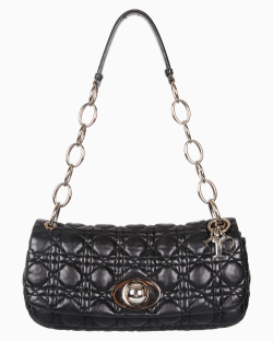 Bolsa Dior Cannage Rendezvous Preta