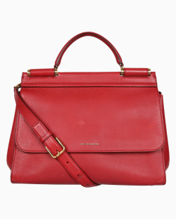 Bolsa Dolce & Gabbana Miss Sicily Top Handle Vermelha
