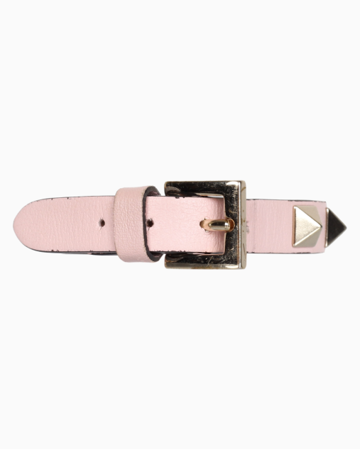 Pulseira Valentino Original Rockstud Rosa Feminino