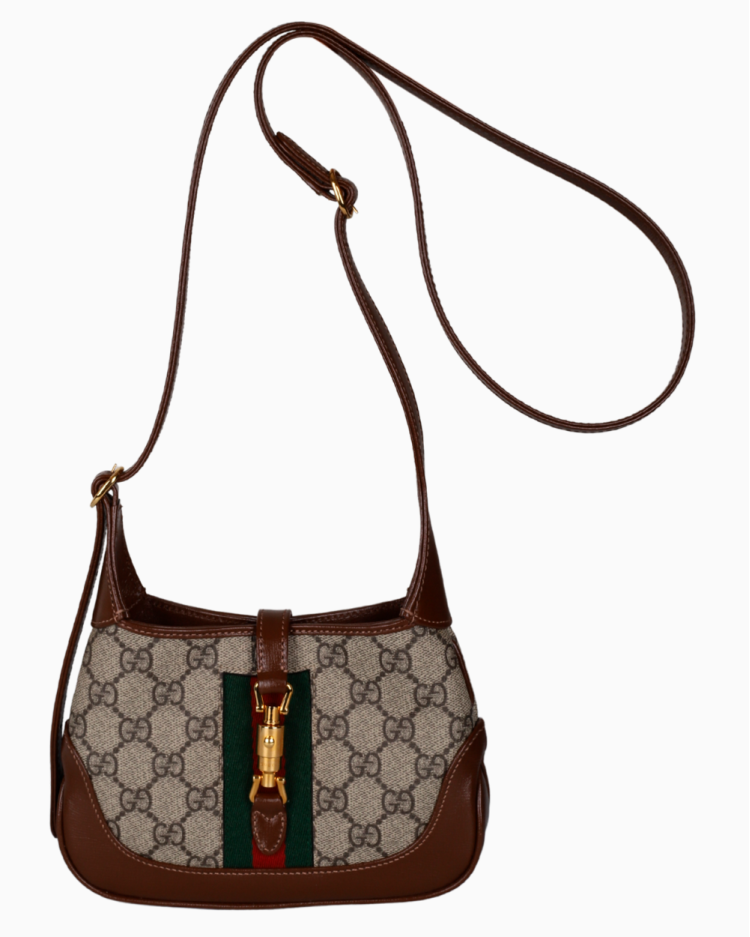 Bolsa Gucci Original Jackie 1961 Monograma Feminina