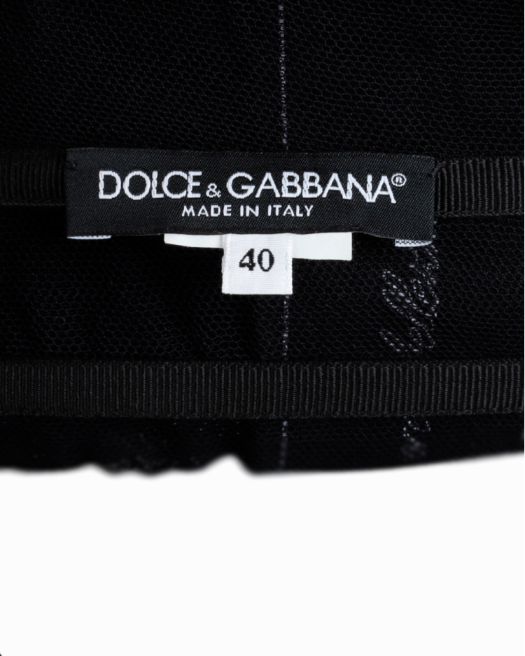 Corset Dolce & Gabbana Original Renda Preto Feminino