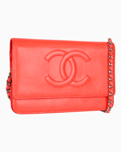 Bolsa Chanel WOC Vermelha