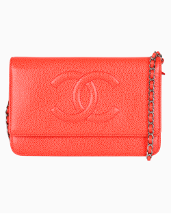 Bolsa Chanel WOC Vermelha