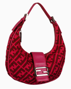 Bolsa Fendi Croissant Monograma