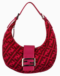 Bolsa Fendi Croissant Monograma