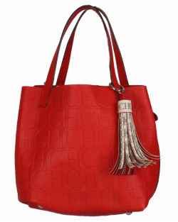 Bolsa Carolina Herrera Matryoshka Vermelho