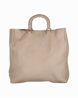 Bolsa Prada Satchel Nude