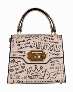 Bolsa Dolce & Gabbana Graffiti Mural Nude