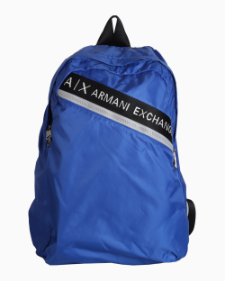 Mochila Armani Exchange Azul Nylon