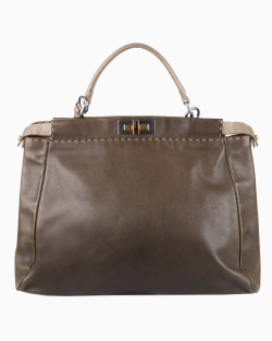 Bolsa Fendi Peekaboo Selleria Verde 