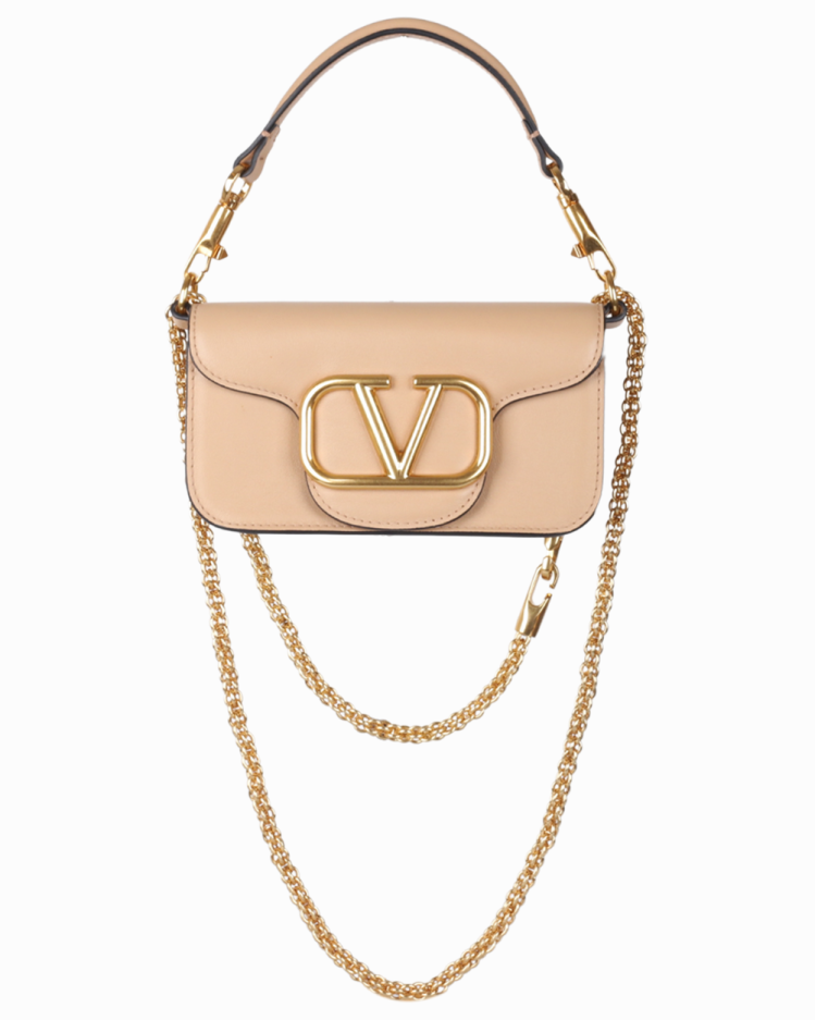 Bolsa Valentino Garavani Locó Couro