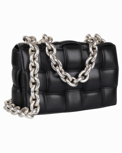 Bolsa Bottega Veneta Cassette Chain Maxi Intreccio