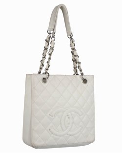 Bolsa Chanel Shopper Branca
