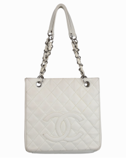 Bolsa Chanel Shopper Branca