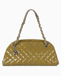 Bolsa Chanel Just Mademoiselle Bowling Verde