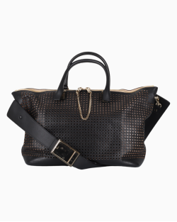 Bolsa Chloe Perfurada Preta