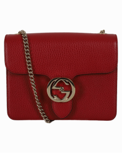 Bolsa Gucci Interlocking Vermelha