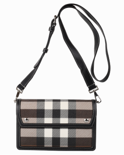 Bolsa Burberry Check Oscar Dark Birch