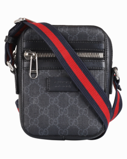 Bolsa Gucci Tiracolo Preta Monograma